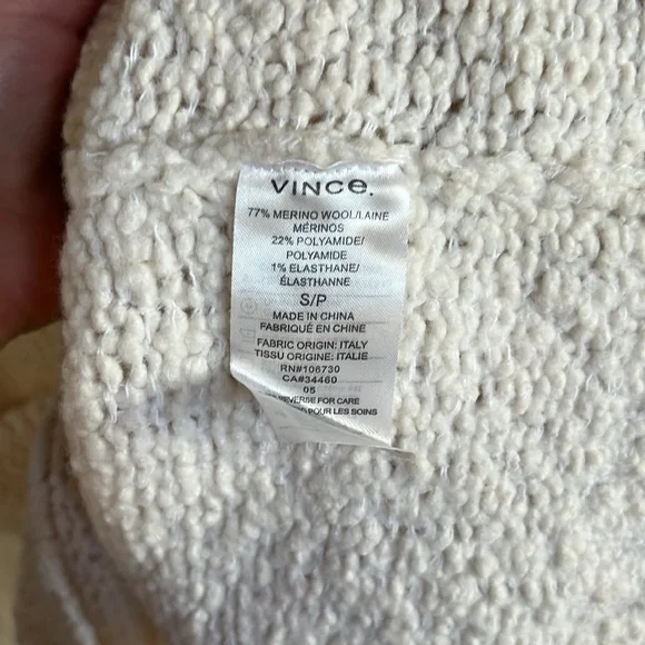 Merino Wool Vince Sweater - Picture 4 of 4